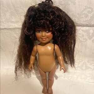 Vintage 1987 Playskool Dolly Surprise Doll Lolly “Growing” Hair - No Clothes